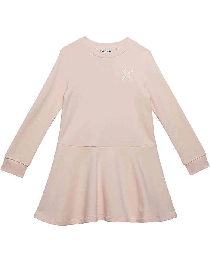 Kenzo Kids Dress With Cross Logo On The Back (Little Kids/Big Kids) 3 Kenzo Kids Dress With Cross Logo On The Back (Little Kids/Big Kids)