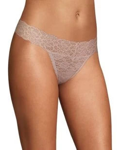 Maidenform Womens Dream Lace Thong Panty