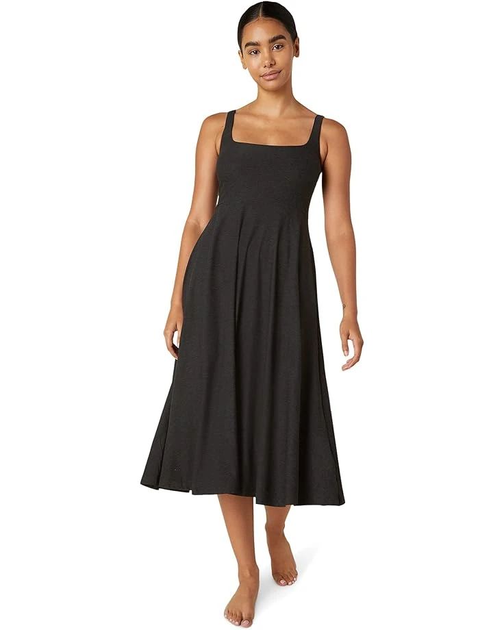 Beyond Yoga Featherweight At The Ready Square Neck Dress 2 Beyond Yoga Featherweight At The Ready Square Neck Dress