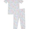 BedHead Pajamas Kids Booboo Short Sleeve Snug Fit PJ Set (Infant)