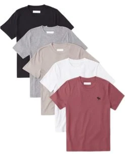 Abercrombie Kids Boys Short Sleeve Multipack (Little Kids/Big Kids)