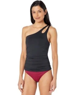 La Blanca Island Goddess One Shoulder Tankini