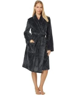 P.J. Salvage Cable Knit Plush Robe