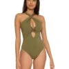 BECCA By Rebecca Virtue Color Code Gracelyn Twist Front One-Piece -The Fashion Clothing Shop 61odtiZ3qL. AC SR736920
