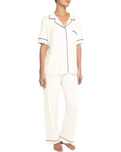 Eberjey Gisele Pajamas Short Sleeve Pants Set