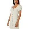 Madewell Linen-Cotton Puff-Sleeve Mini Dress -The Fashion Clothing Shop 61zk8khTCdL. AC SR736920