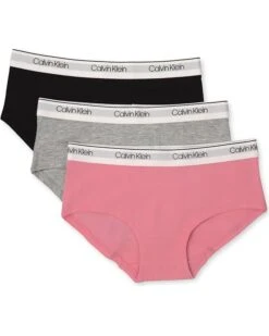 Calvin Klein Kids 3-Pack Hipster (Little Kids/Big Kids)
