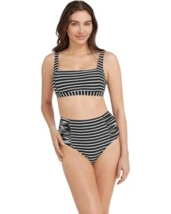 SEA LEVEL SWIM Chamarel Square Neck Bra Top