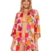 Trina Turk Sunny Bloom Front Tie Kimono -The Fashion Clothing Shop 716LWR2VmpL. AC SR736920