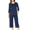 Hanro Natural Comfort 3/4 Sleeve Pajama