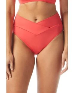 COCO REEF Classic Solid Serene Crossover Bikini Bottoms