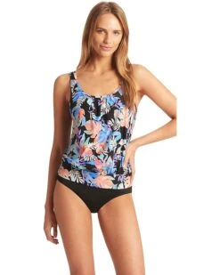 SEA LEVEL SWIM Botanica Blouson Singlet