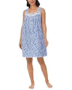 Eileen West 36" Short Sleeveless Nightgown