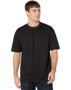 BOSS Daffir Logo Collar Jersey T-Shirt