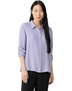 Eileen Fisher Classic Collar Shirt