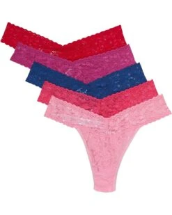 Hanky Panky Valentine's Day 5-Pack Low Rise Thong