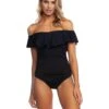 La Blanca Island Goddess Off-the-Shoulder Ruffle One-Piece -The Fashion Clothing Shop 71RyTwwZI0L. AC SR736920