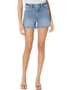 Abercrombie & Fitch High-Rise 4“ Mom Shorts