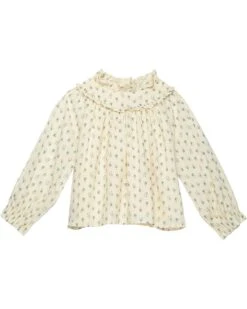 Janie And Jack Floral Top (Toddler/Little Kids/Big Kids)