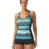 BEACH HOUSE Shoreline Stripe Ambition Fitted Cross-Back Tankini -The Fashion Clothing Shop 71Upq29PzAL. AC SR736920
