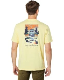Vineyard Vines Short Sleeve Fall Excursion Pocket Tee