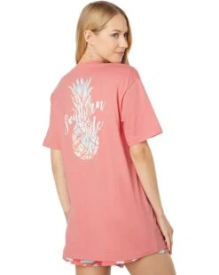 Southern Tide Tie-Dyed Pineapple T-Shirt