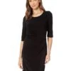 NIC+ZOE Fundamental Drape Dress