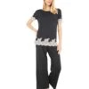 Natori Luxe Shangri-La Short Sleeve PJ Set -The Fashion Clothing Shop 71ardJqLWL. AC SR736920
