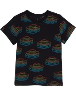 Chaser Kids UFO Visitors Cloud Jersey Short Sleeve Tee (Little Kids/Big Kids)