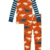 Hatley Kids Dino Silhouettes Organic Cotton Raglan PJ Set (Toddler/Little Kids/Big Kids) -The Fashion Clothing Shop 71nPtgBARBL. AC SR736920