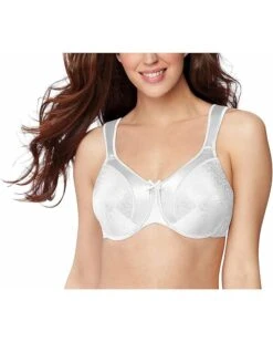 Bali Women's Satin Tracings Minimizer Underwire Bra DF3562