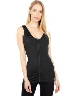 InstantRecoveryMD Scoop Neck Tank Top With Front Zip