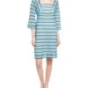Trina Turk Women's Quanit Square Neck Sleeved Dress -The Fashion Clothing Shop 71vgLBsy99L. AC SR736920