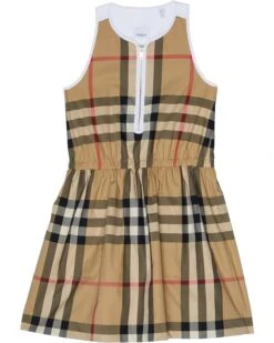Burberry Kids Adrienne Check (Little Kids/Big Kids)