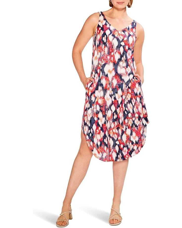 NIC+ZOE Floral Ikat Live In Dress 3 NIC+ZOE Floral Ikat Live In Dress