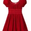 Janie And Jack Velvet Puff Sleeve Dress (Big Kids) 1 Janie And Jack Velvet Puff Sleeve Dress (Big Kids) -The Fashion Clothing Shop 813CFykflsL. AC SR736920