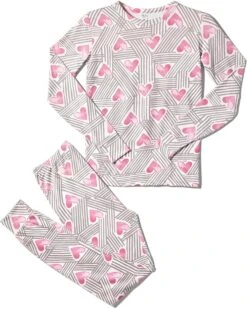 HUE Brushed Loose Knit PJ Set (Big Kids)