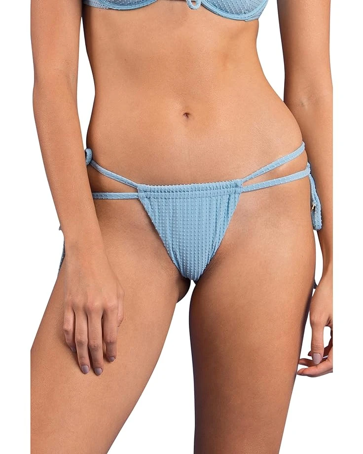 Rio De Sol Pipa Tie Side Brazilian Thong Bikini Bottoms 3 Rio De Sol Pipa Tie Side Brazilian Thong Bikini Bottoms