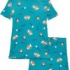 L.L.Bean Organic Cotton Fitted Short Sleeve Pajamas (Big Kids)