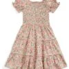 Polo Ralph Lauren Kids Floral Smocked Cotton Jersey Dress (Little Kids) 1 Polo Ralph Lauren Kids Floral Smocked Cotton Jersey Dress (Little Kids) -The Fashion Clothing Shop 81UCkCxMabL. AC SR736920