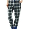 L.L.Bean Scotch Plaid Flannel Sleep Joggers -The Fashion Clothing Shop 81moP1SdTL. AC SR736920