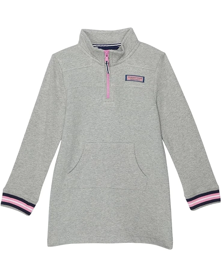 Vineyard Vines Kids Shep Sweatshirt Dress (Toddler/Little Kids/Big Kids) 3 Vineyard Vines Kids Shep Sweatshirt Dress (Toddler/Little Kids/Big Kids)