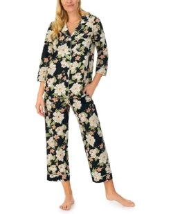 Bedhead PJs 3/4 Sleeve Cropped PJ Set